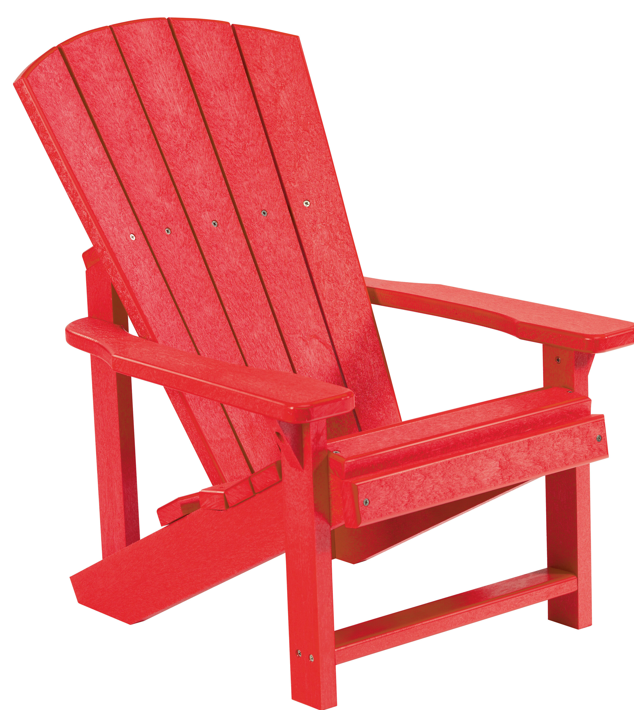 red kids chair