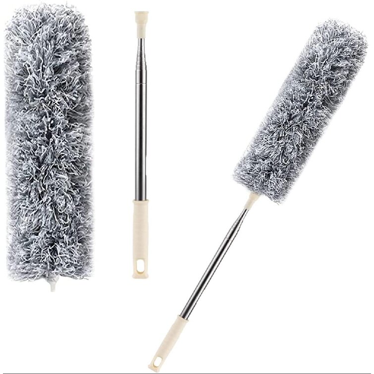 ... 30 to 100 inches Improved Extra Long Microfiber Duster with Extension Pole 