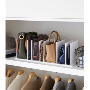 acrylic handbag storage
