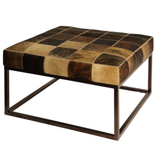 Real Cowhide Ottoman Wayfair