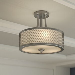 Lofton 3-Light Semi Flush Mount