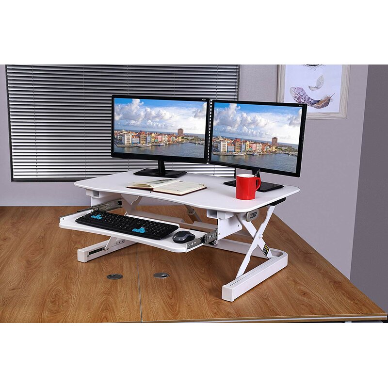 home height adjustable standing desk converter