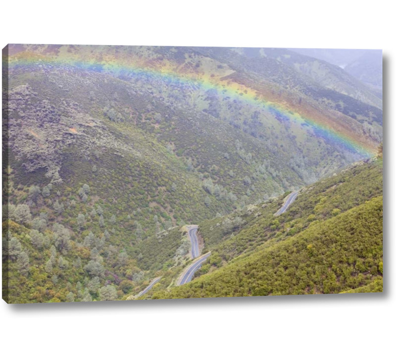 World Menagerie California Hell Hollow Rainbow Over Highway 49