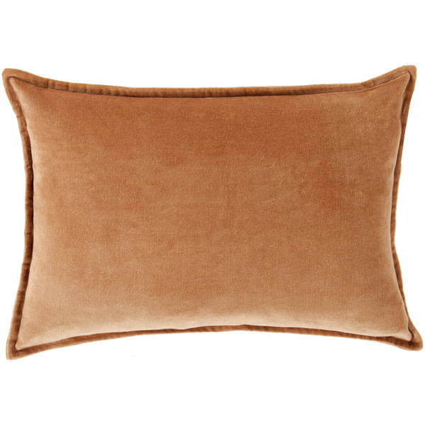 orange and beige pillows