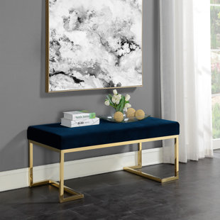 Go to store & view more images Mercer41 Switzer Upholstered Bench