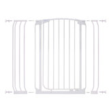 metal baby gate with door