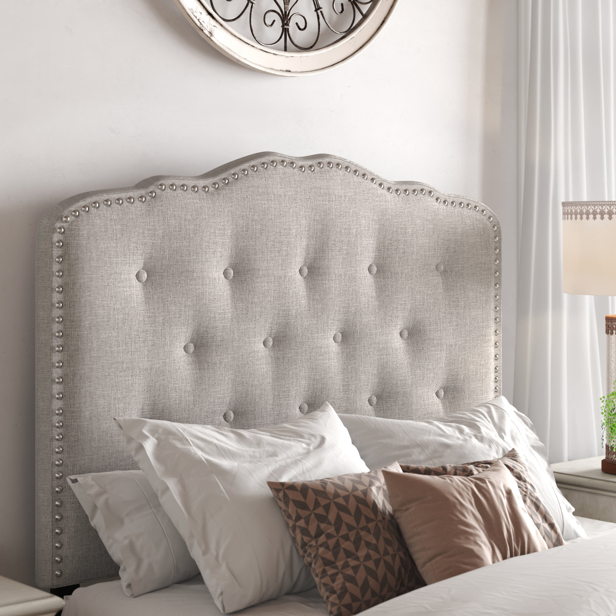 Kelly Clarkson Home Lili Upholstered Headboard & Reviews Wayfair