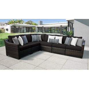 outdoor black sectional