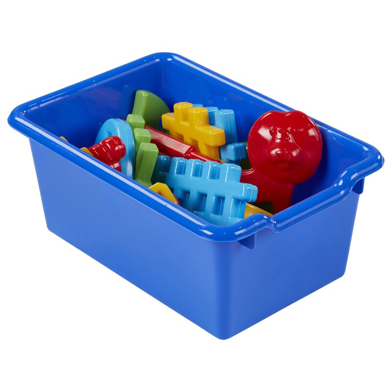 plastic toy storage tub