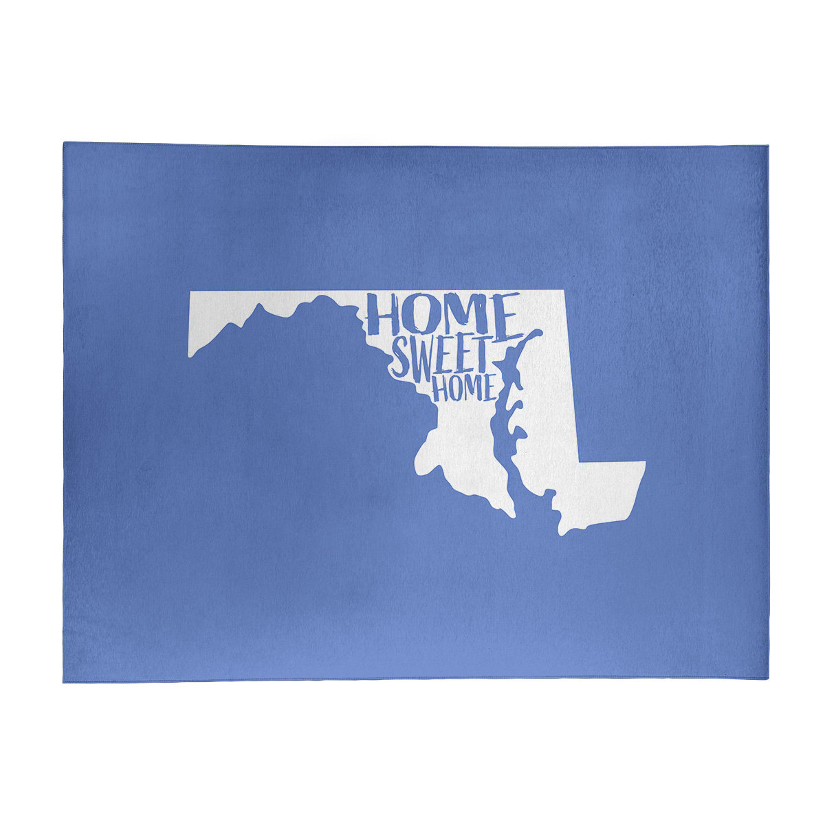 East Urban Home Home Sweet Maryland Poly Chenille Rug Wayfair