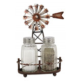 Salt Pepper Napkin Holder Set Wayfair