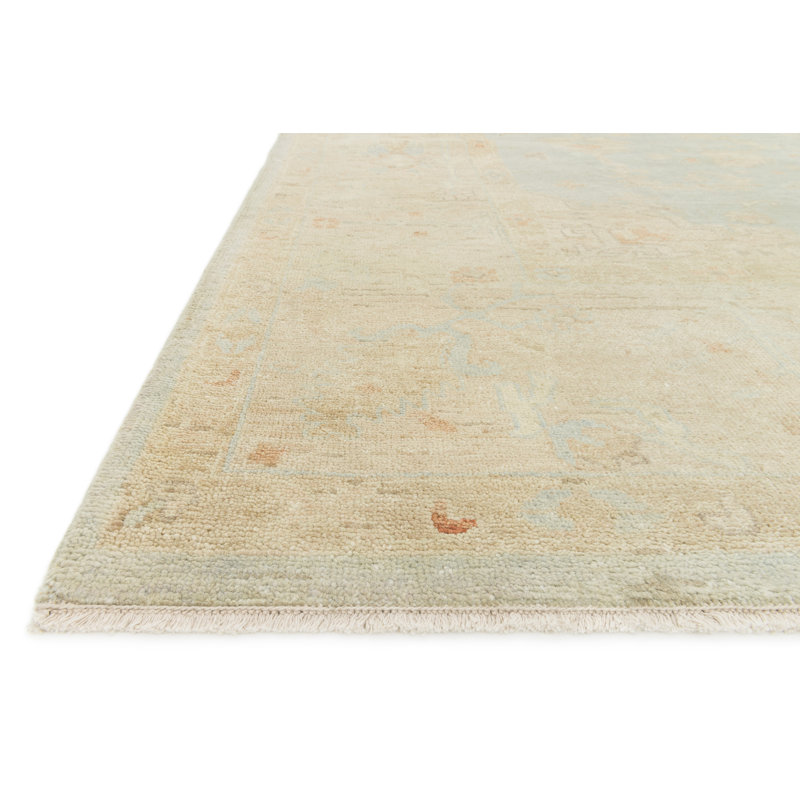 Loloi Rugs Abelard Oriental Hand Knotted Wool Stone Area Rug Reviews Wayfair