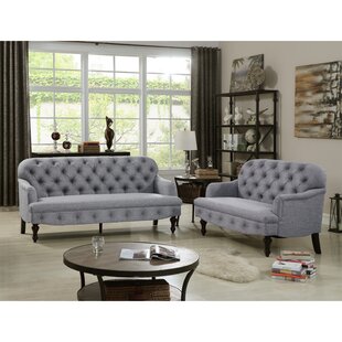 Hillside 2 Piece Living Room Set by Canora Grey
