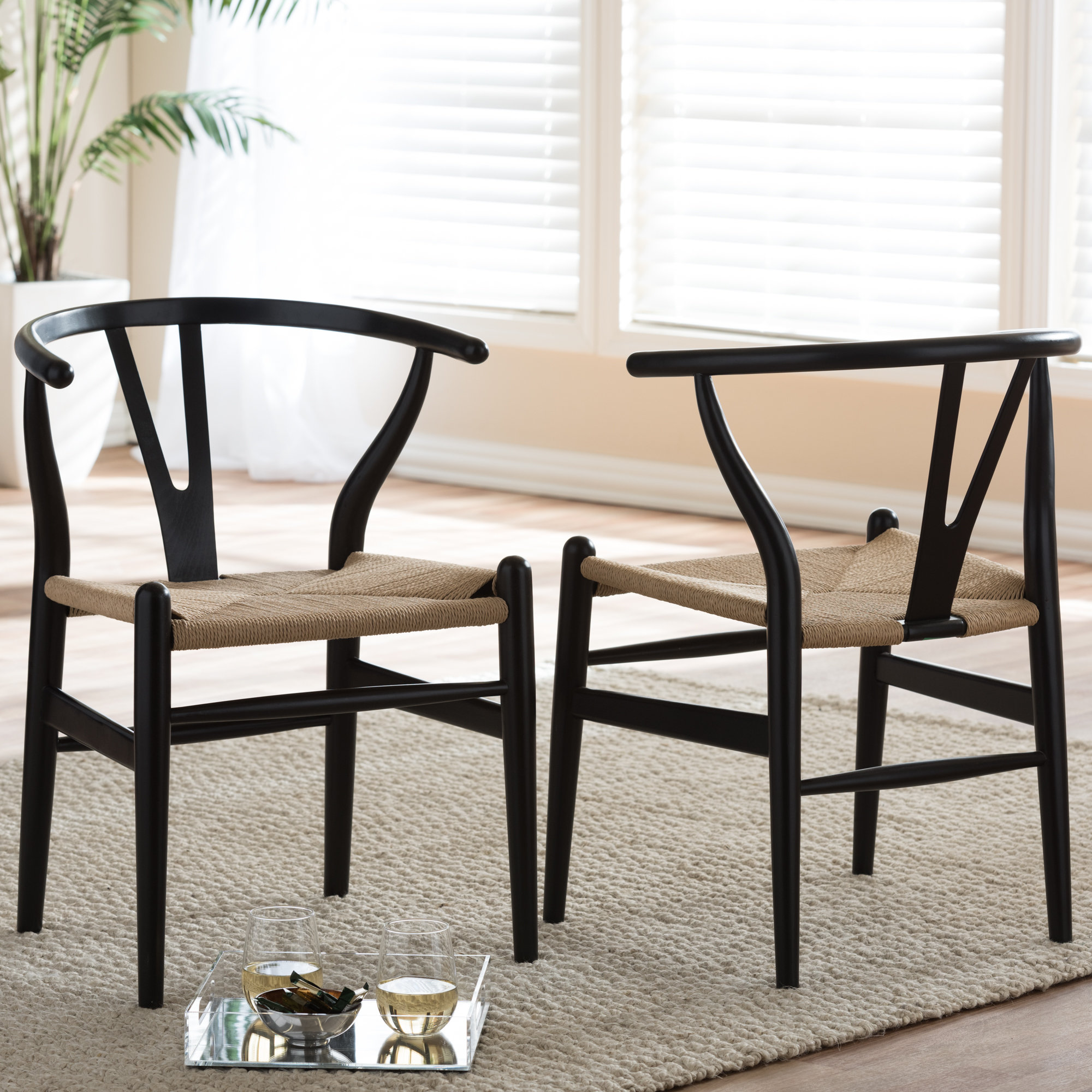 George Oliver Eli Solid Wood Dining Chair Reviews Wayfair