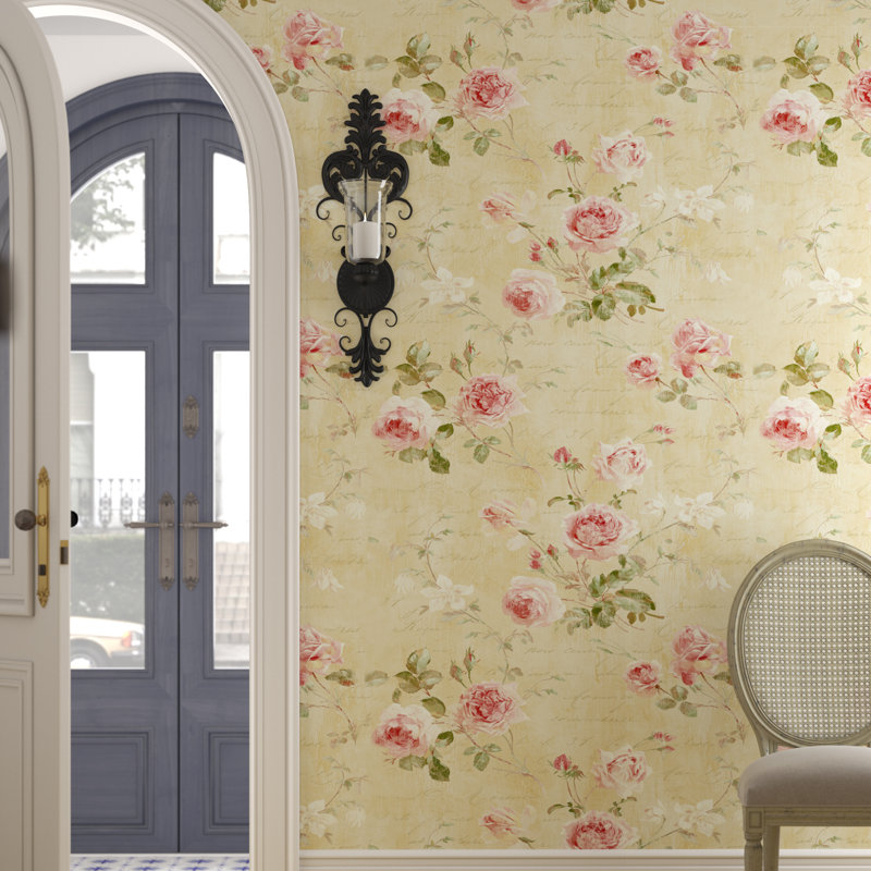 cheverny garden 33 l x 20 5 w texture wallpaper roll