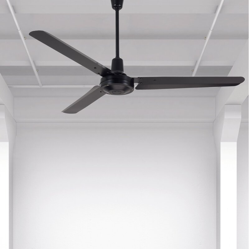 Ebern Designs 56 Barden Industrial 3 Blade Ceiling Fan Reviews