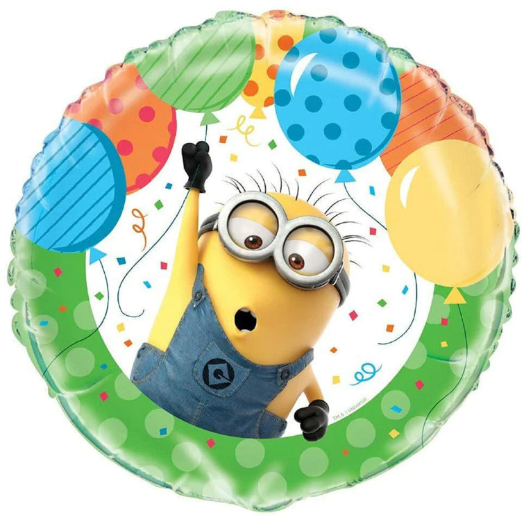 Despicable Me Round Foil Balloon | Wayfair