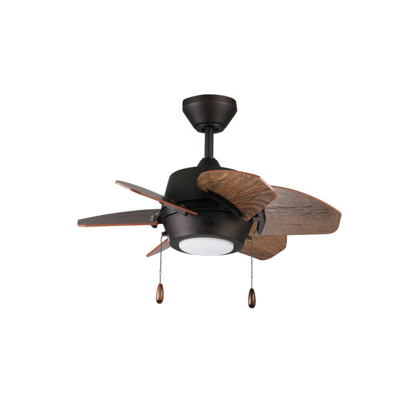 17 Stories 24 Lujan 6 Blade Propeller Ceiling Fan With Light