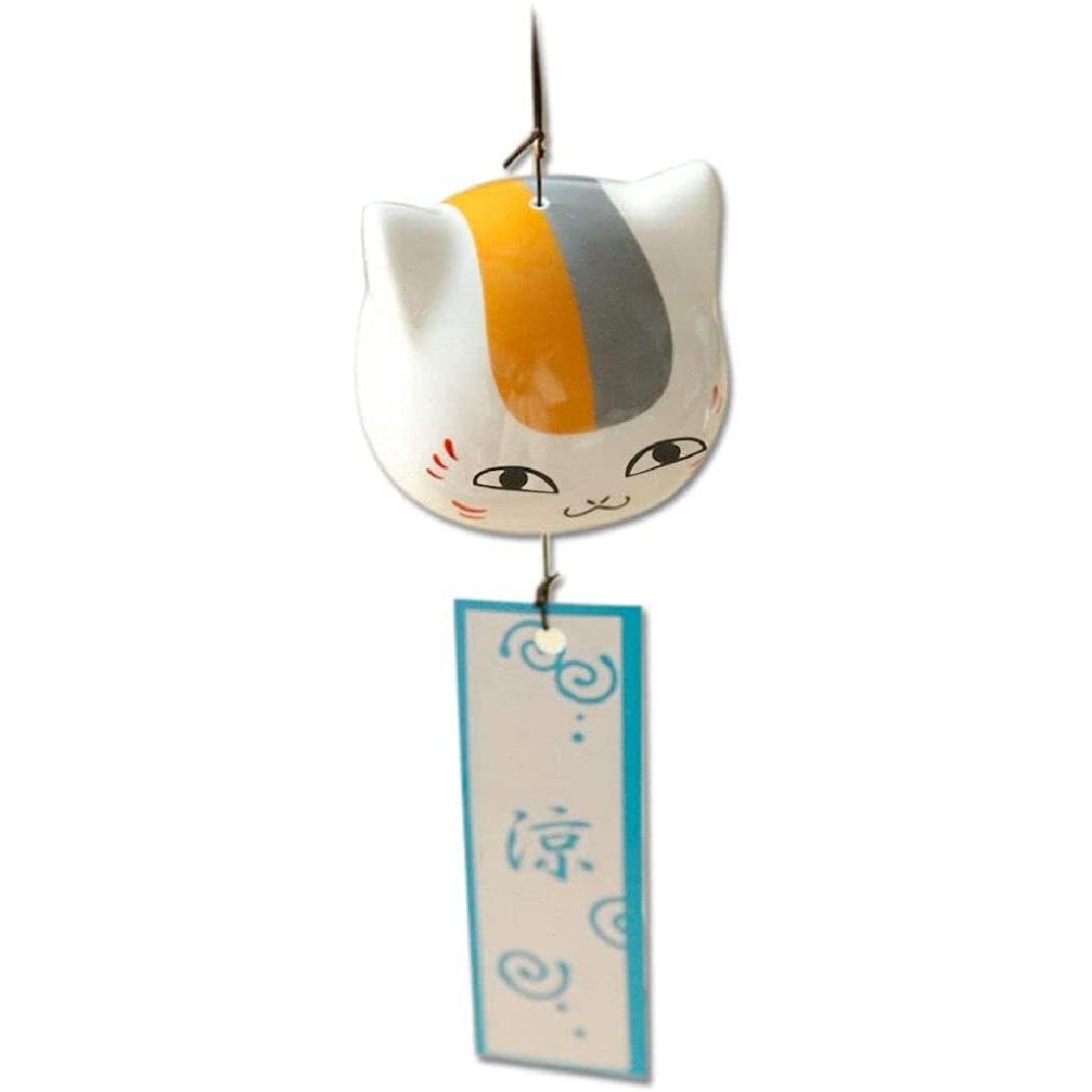 Natsume Yuujinchou Nyanko-sensei Ceramic Wind Bell  Hangings Door Decoration Hot