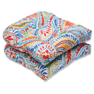 Ummi Outdoor Dining Chair Cushion (Set of 2)