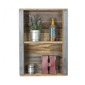 Wood And Metal Wall Shelves metal wall shelves you'll love | wayfair Wood And Metal Wall Shelves metal wall shelves you'll love | wayfair