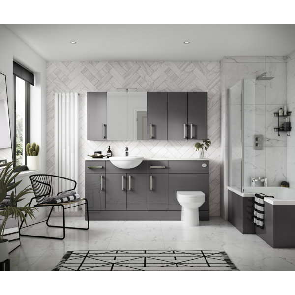Hudson Reed 4 Piece Bathroom Furniture Set Wayfair Co Uk
