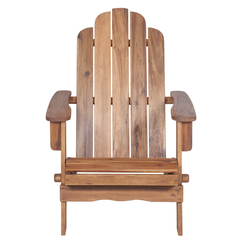 Imane Solid Wood Folding Adirondack Chair & Reviews Joss & Main