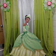 princess tiana cardboard cutout