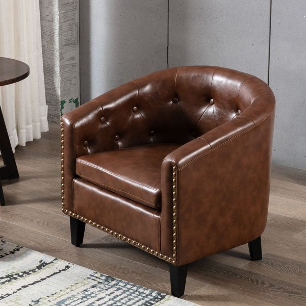Red Barrel Studio® Chaise de salon Oaties Chair avec têtes ...