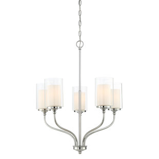 Go to store & view more images Maddie 5-Light Shaded Chandelier by Zipcode Design
