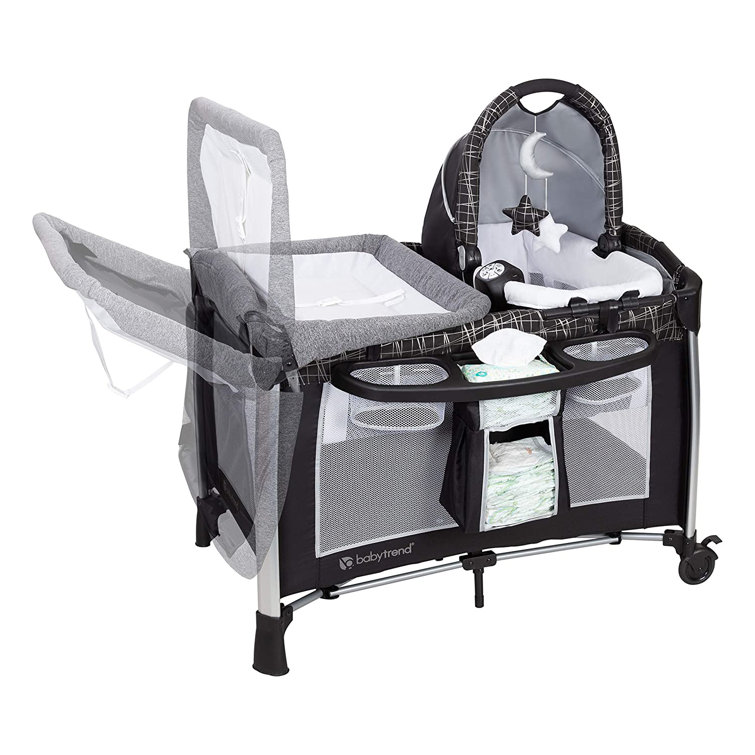 Baby Trend Bedside Crib With Mattress Reviews Wayfair