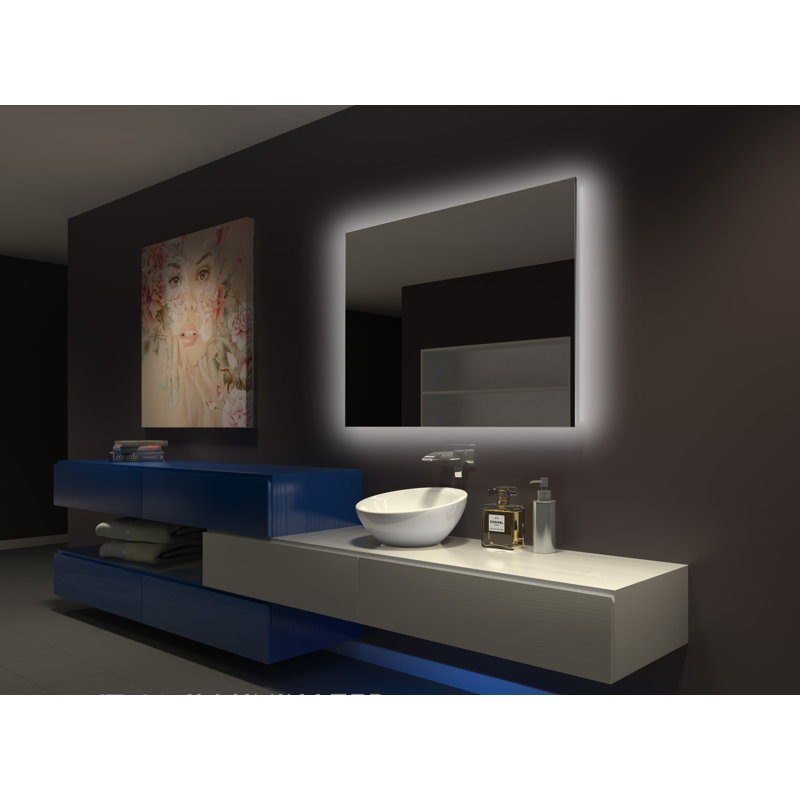 Paris Mirror Original Backlit Vanity Mirror Reviews Wayfair