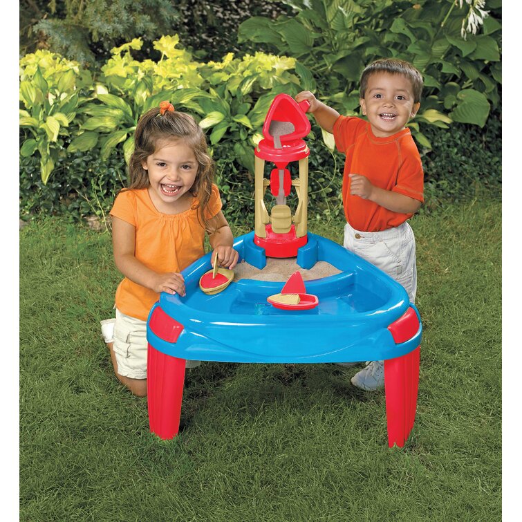 american plastic toys sand and water play table