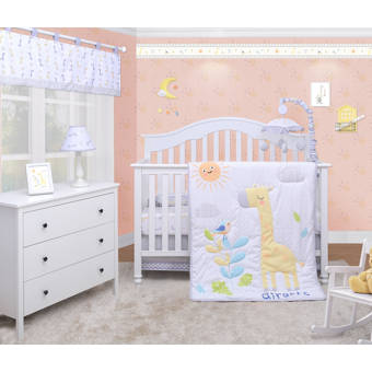 giraffe baby crib bedding