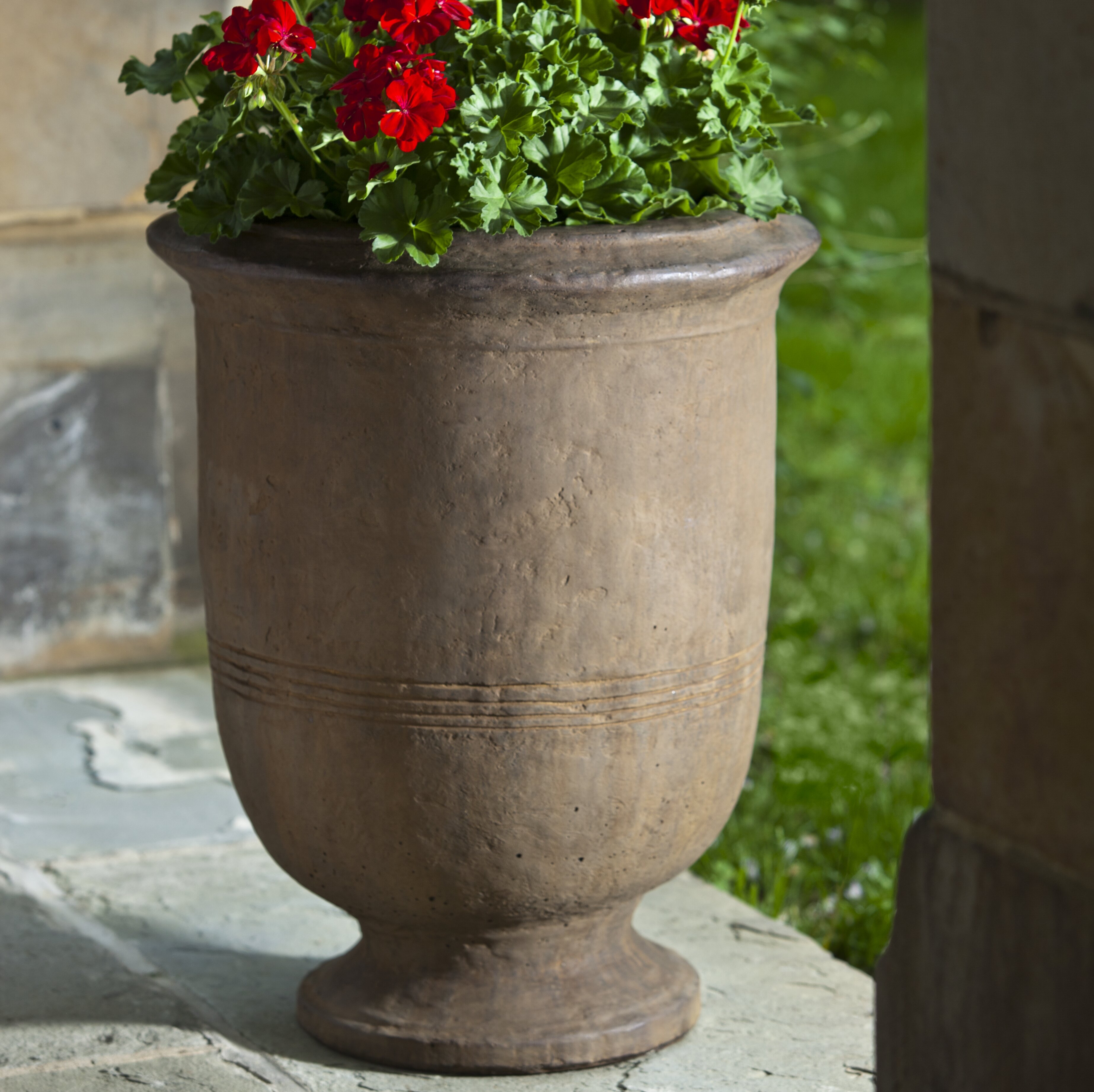 Campania International, Inc Provencal Cast Stone Urn Planter | Perigold