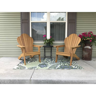 Charlton Home Allard Falls Solid Wood Adirondack Chair & Reviews ...