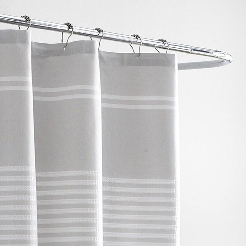 Vera Wang Seersucker Stripe 100 Cotton Shower Curtain Reviews