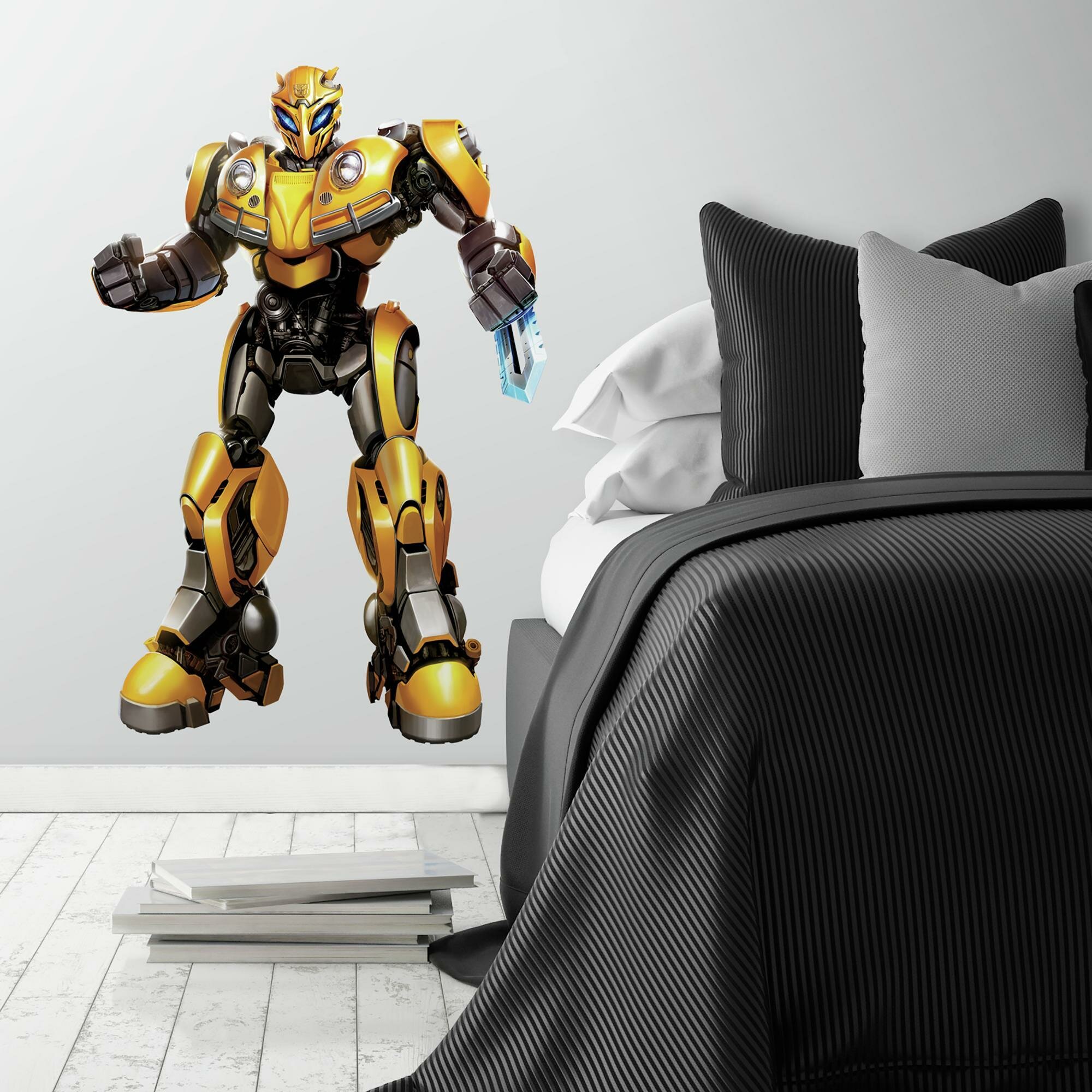 Room Mates Transformers Bumblebee Peel And Stick Giant 16 Piece