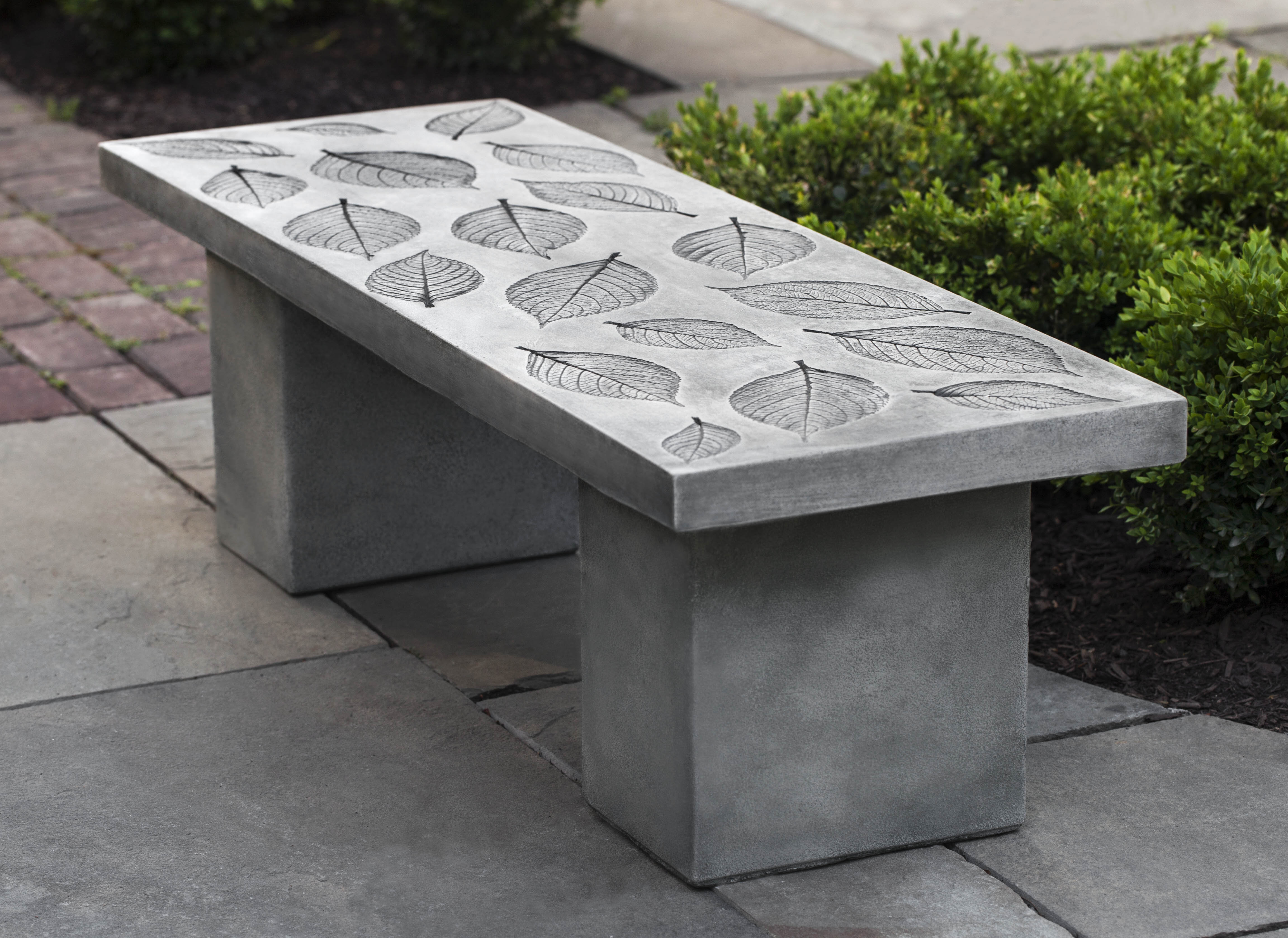 August Grove Hirsch Stone Bench Wayfair