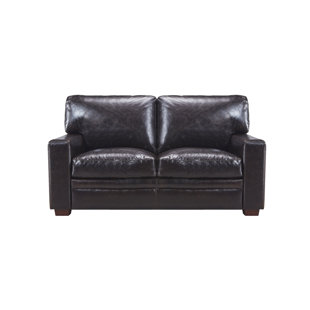 Go to store & view more images Darby Home Co Cintia Leather Loveseat