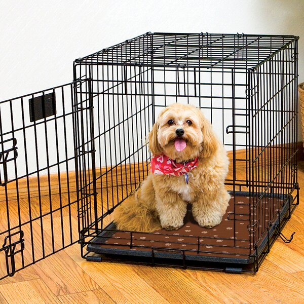 dog crate splash guard