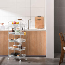 White Rolling Cart | Wayfair
