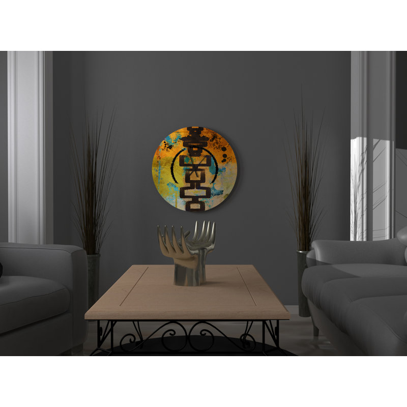 East Urban Home Mekhi Wall Clock Wayfair