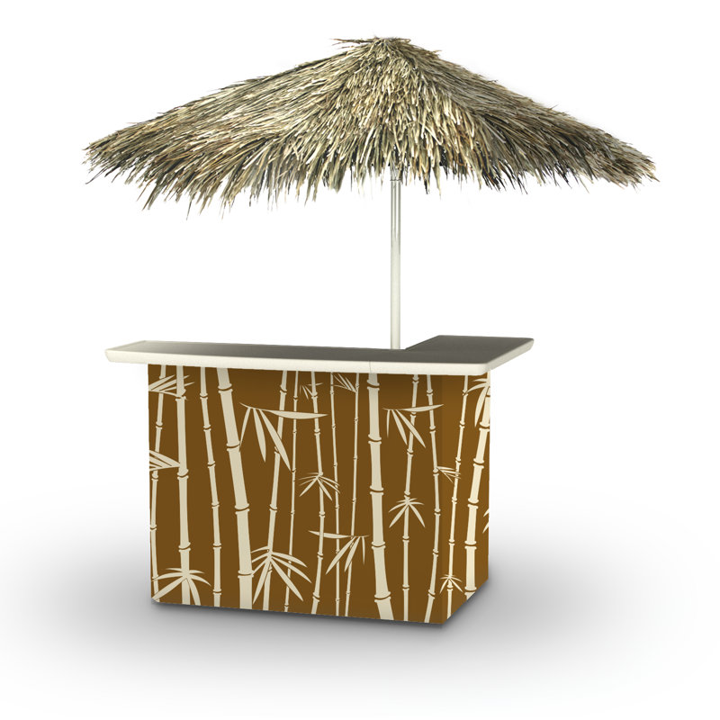 Bayou Breeze Waite Tiki Bar Reviews Wayfair