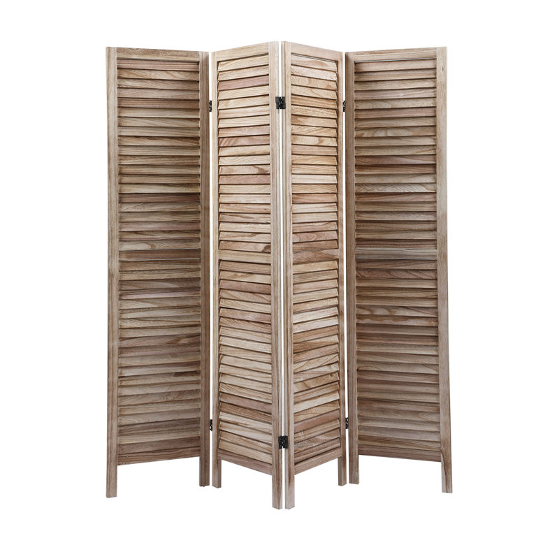 Bay Isle Home Charney 63 7 4 Panel Folding Room Divider Wayfair