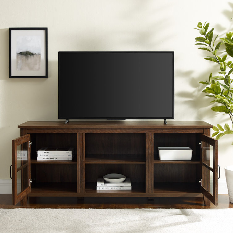 Steelside Clayborn Tv Stand For Tvs Up To 65 Reviews Wayfair