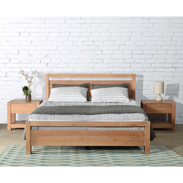 Grain Wood Furniture Loft Solid Wood Bed & Reviews | Wayfair