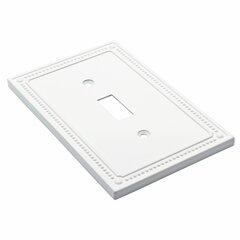 Franklin Brass 135879 Beverly Single Toggle Switch/Duplex Outlet Wall Plate/Switch Plate/Cover 
