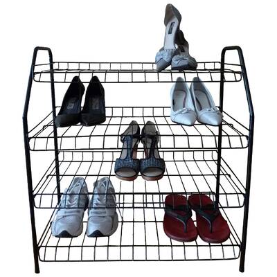 Rebrilliant 15 Pair Shoe Rack Wayfair