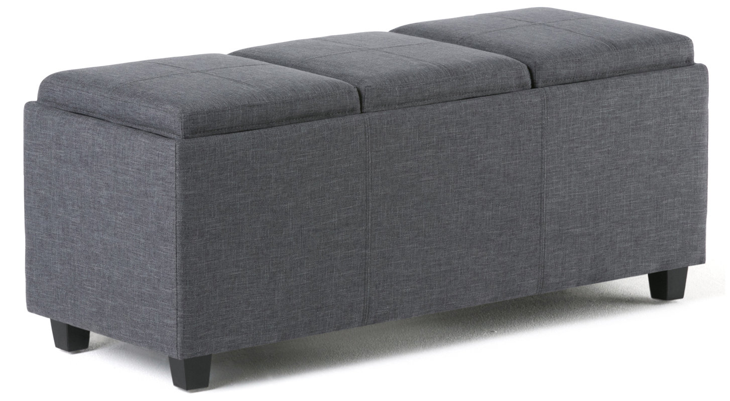 Simpli Home Avalon Rectangular Storage Ottoman Reviews Wayfair - Defaultname simpli home avalon rectangular storage ottoman reviews wayfair - defaultname